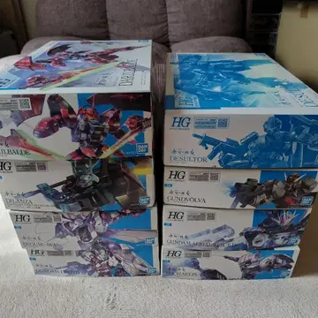 반다이 HG 건담 프라모델 8세트 수성의 마녀 건담 르브리스 외