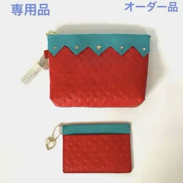천연 가죽 멀티 파우치 카드 케이스 가죽 공예 가죽 잡화 윳치님