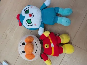 호빵맨과 코킨짱 봉제 인형 세트