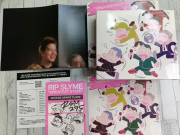 RIP SLYME GREATEST FIVE 스티커 포스터 초회 한정판