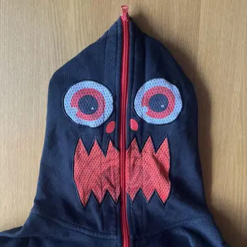 볼컴 풀 집업 후드티 복면 y2k VOLCOM Monster