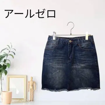 zG271 [ M ] 아르제로 데님 스커트 미니 스커트 컷오프