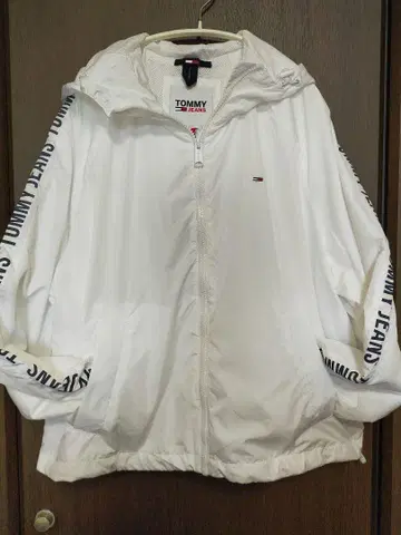 [ 미사용 새상품 ] TOMMY 블루종 화이트