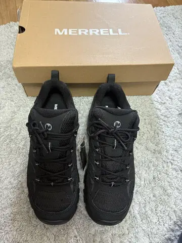 MERRELL 트레킹 슈즈 블랙 27.5cm