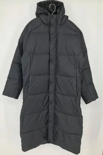 데상트 다운 XO 롱 블랙