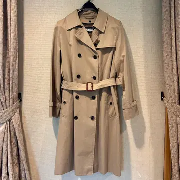 SCAPA 베이지 트렌치코트 울 라이너 포함 Size 42 무료배송