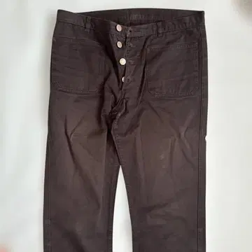 DRIES VAN NOTEN 블랙 치노 팬츠 30 사이즈