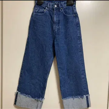 R.H. VINTAGE 론 헤르만 빈티지 와이드 레그 데님