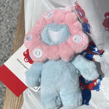 만박 미야쿠미야쿠 파스텔 컬러 마스코트 키링 블루 스카이블루