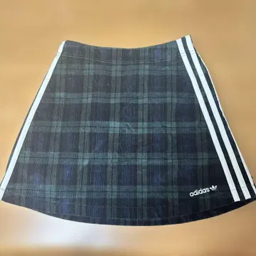 adidas 코듀로이 타탄 스커트 XS