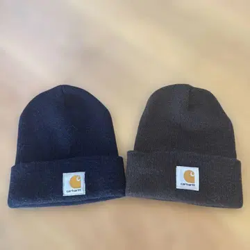 carhartt 니트 모자 네이비 카키