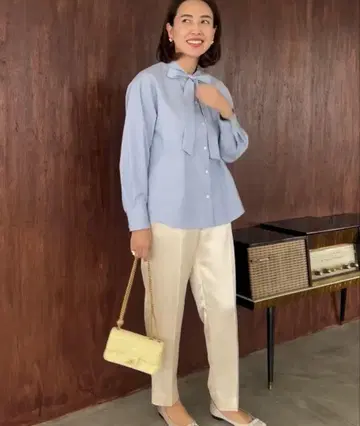 OHGA 새틴 팬츠 오가