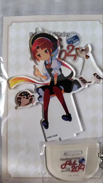 FGO fes 2021 6th 아크릴 마스코트 홍염마