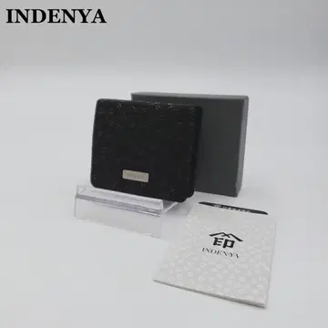 [ 판매 준비 중 ] INDENYA 블랙 코인 케이스/동전 지갑