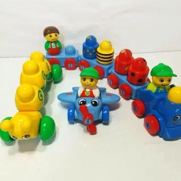 LEGO duplo 비행기 기차 애벌레 사람 프리모 레고듀플로