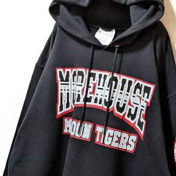챔피온 모어 하우스 마룬 타이거즈 후드 맨투맨 블랙 L 구제 의류