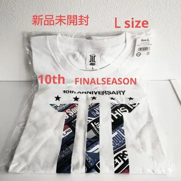 3대 10th ANNIVERSARY T셔츠 L 사이즈 미개봉 새상품