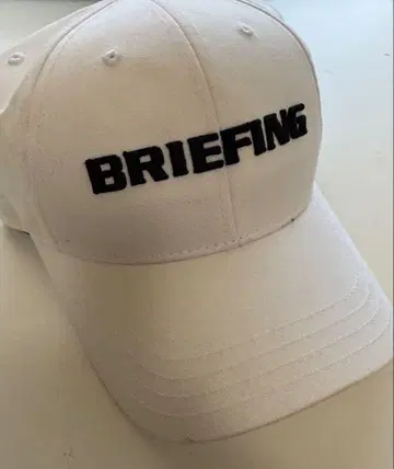 BRIEFING 화이트 캡 중고품