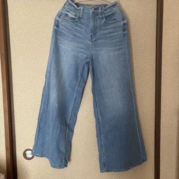 Healthy Denim 와이드 레그 데님 라이트 블루