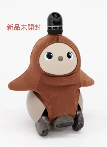 LOVOT 하트 엠보 벨로아 티셔츠 브라운