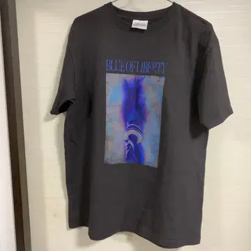 쿄모토 타이 가 BLUE OF LIBERTY 티셔츠