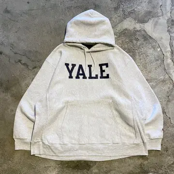 00s Champion 'YALE' Reverse Weave 후드티