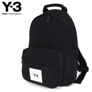 Y-3 로고 디자인 백팩 블랙 GT8915