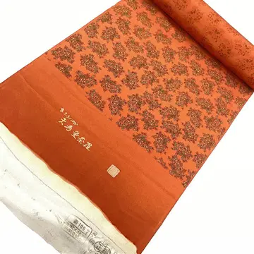 기모노 옷감, 코몬, 하오리감, 리메이크 소재, 순수 실크 P704