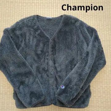 별주 Champion 플리스 자켓 그레이