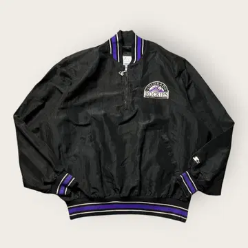 90s STARTER MLB 락키스 나일론 풀오버