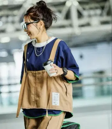 [ 새상품 ] [be with M] 미사요 베스트 카멜
