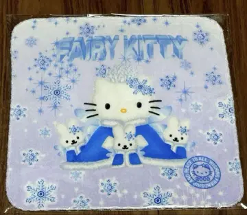 미사용 새상품 헬로키티 지역 한정판 타월 겨울 한정판 SNOW FAIRY