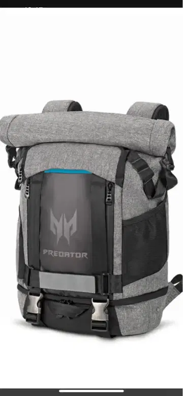 PREDATOR 백팩 대용량 그레이 x 블랙