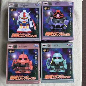 BANPRESTO MS전선 피규어 4체 세트