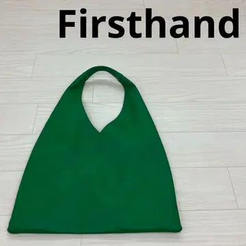 Firsthand 퍼스트핸드 가죽 트라이앵글 토트백