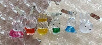 미피 크리스탈 마스코트 스트랩 낫짱 6세트