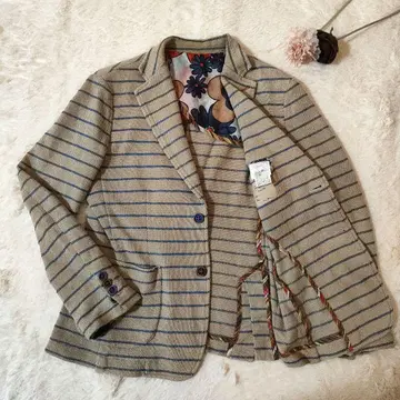 BOB 스트라이프 테일러드 자켓 사이즈 48