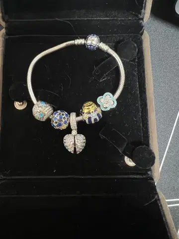 NINA QUEEN PANDORA 팔찌 참 세트