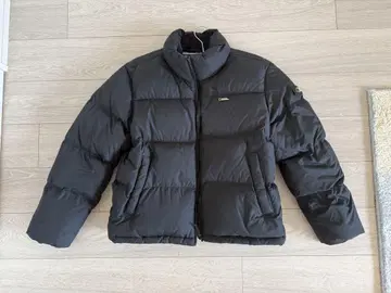 내셔널 지오그래픽 블랙 다운 자켓 S/M