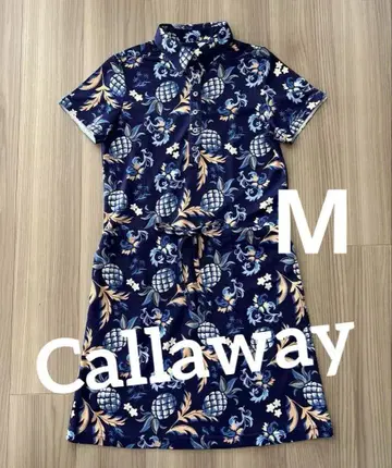 [ 새상품급 ] 캘러웨이 골프 Callaway 골프 원피스 파인 패턴 M