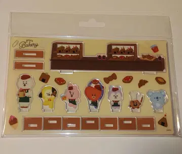BT21 베이커리 아크릴 스탠드 COOKY RJ TATA CHIMMY