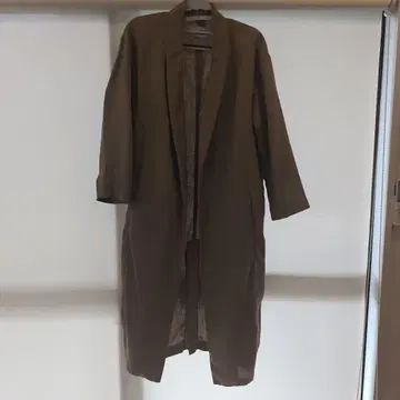 nano UNIVERSE 브라운 롱 코트