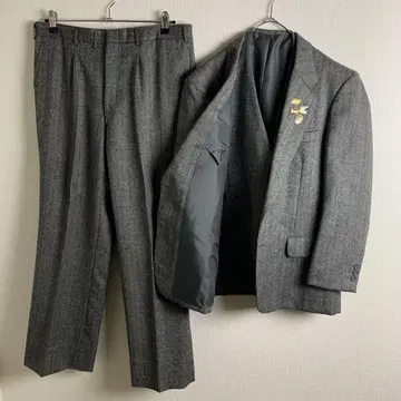 쓰리피스 헤링본 그레이 핀즈 멋진 수트 남성용 세레모니