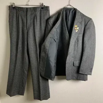 쓰리피스 헤링본 그레이 핀즈 멋진 수트 남성용 세레모니