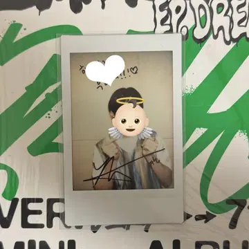 verivery 요노 친필 사인 폴라로이드