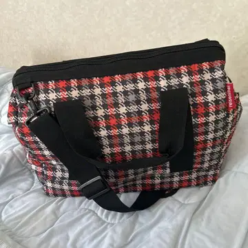 reisenhal 체크 무늬 보스턴 백