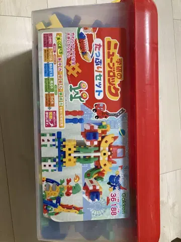 Gakken 학켄 뉴 블록 푸짐한 세트 중고