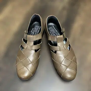 메쉬 스트랩 슈즈 TR-029 D.BROWN 39