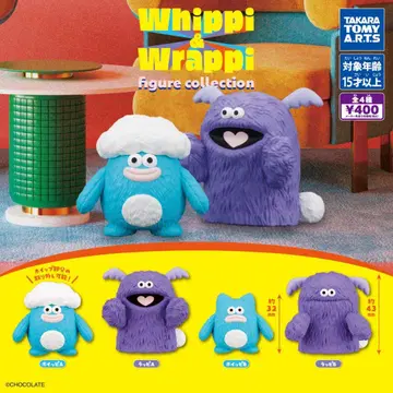 28. Whippi & Wrappi 피규어 컬렉션 4체