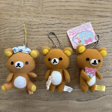 리락쿠마 키링 세트 헤이세이 레트로 레어